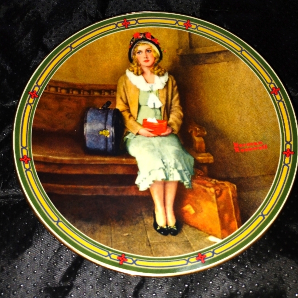 "A Young Girl's Dream" 1985 Limited edition plate